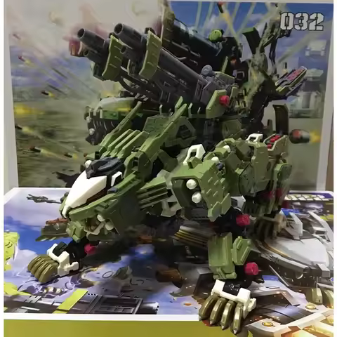 BT MODEL Building Blocks ZOIDS RZ-041 Liger ZERO Panzer 1/72 Scale Full Action Plastic Kit Assemble 