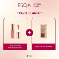 [Travel Glam Kit] ESQA Liquid Blush + Glaze Eyeshadow Trio