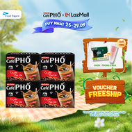 Combo 4 hộp Cà phê phố Sữa Đá - Maccoffee (hộp 10 gói x 24g)