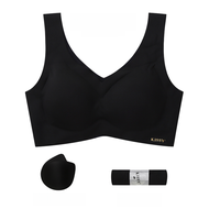 Kiss Kissy Underwear Authentic Seamless Push up Sports Bra without Steel Ring Vest Suit Official Fla