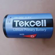 Tekcell lithium argon SB-D02 ER33600 primary lithium battery D capacity type custom 3.6V 1900MAH