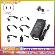 42V 1.5A Electric Scooter Charger for 36V 10S Replacement Lithium Battery Charger with 6 Universal P