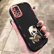 Samsung A51 M40s Case Lovely Panda Silicone Case