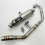 ORIGINAL!!!step standart Knalpot racing YOSINGSAE satria fu 150 injeksi/Fufi Sonic 150r/Supra GTR 15