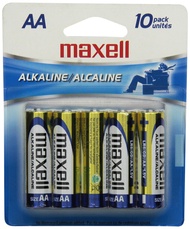 Maxell Aa Alkaline Battery-10Pk Blister(Lr6)