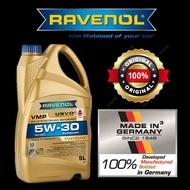 RAVENOL ENGINE OIL USVO VMP SAE 5W30  FULLY SYNTHETIC MADE IN GERMANY