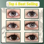 【Top Selling】14mm 15mm 16mm 20mm  6Month Disposable Korea Lens Lens Cantik Contact Lens Power Lens F