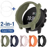 Case + Tempered Glass For Suunto 9 Peak / Pro 9H Premium Screen Protector &amp; Bumper Protective Cover For Suunto 9 Peak Accessoroy