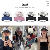 [PREORDER] Aeae Web Logo Two Tone Ball Cap/4 Colors