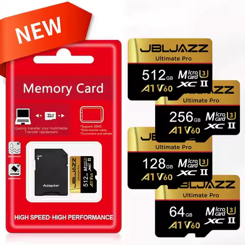 Micro SD Card Memory Card 128GB Class10 High Speed TF Flash Card 256GB 512GB U3 V60 4K Full HD For G