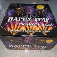 GROSIR KEMBANG API CAKES SOLO ( 100 SHOT 0.8" HAPPY TIME MERK TOP )
