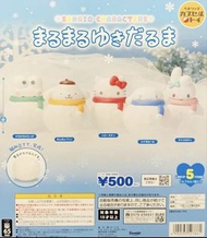 Sanrio 雪人扭蛋 布甸狗