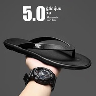 ผู้ชายฤดูร้อนรองเท้าแตะลำลองรองเท้าแตะด้านล่างนุ่มชายหาดรองเท้าน้ำกลางแจ้งวัสดุ EVA รองเท้าแตะบ้านสบ