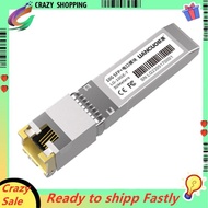 LIANGUO Marvell Chip 10Gb SFP+ Module 1.25/2.5/5/10G SFP+ to RJ45 Transceiver 10GbE Copper SFP Modul