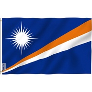 Anley 3x5 Feet Marshall Islands Flag Polyester