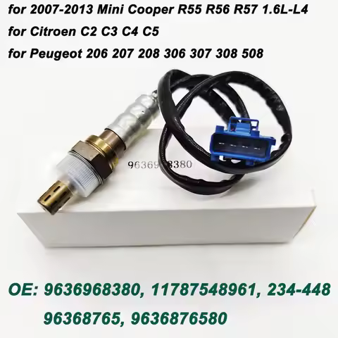 For Citroen C2 C3 C4 C5 C6 C8 Peugeot 206 207 306 307 0258006185 96368765 9636968380 Air Fuel Ratio 