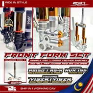 Front Fork Set VDV RS X Y15 Y16 NVX Included Fork T 46MM Tebal USD Single Double Disc Heavy Duty Har