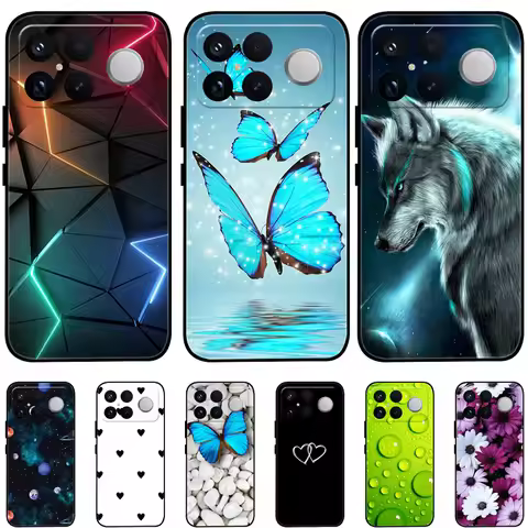 Phone Case For Xiaomi Poco F8 Ultra Cases Soft Silicone Cover For Poco F8 Ultra Fashion Case POCOF8U