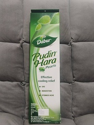 Dabur Pudin Hara Green Pearls 40-Pack - Herbal Digestive Health Tablets for Gas Indigestion Stomach