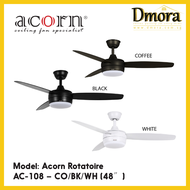 ACORN Rotatoire AC 108 LED RGB 18W 48 inch Ceiling Fan