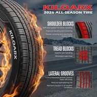 Kiloarx 215/55R17 4 Kiloarx 215/55r17 Tayar Lebuh Raya Semua Musim 4 Keping Prestasi Premium