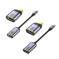 Type-C to DP/Mini DP Two-Way Adapter Cable|8K @ 60Hz 4K @ 144Hz|DP 1.4|Mobile Phone/Laptop External 
