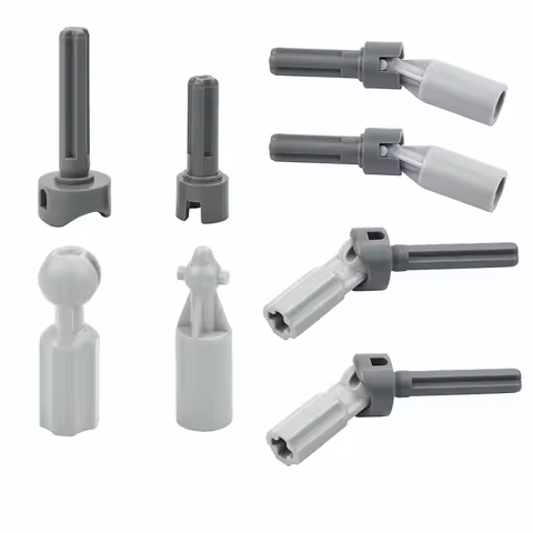 10Pcs Technical Axle Steering CV Ball Joint Drive Building Blocks Connector Cardan Joint Set Compati