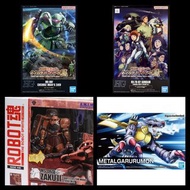 多款（全新）Robot魂 Figure rise 模型 hg MS-06F CUCURUZ DOAN’S ZAKU /  德安之島 HG 1/144 RX-78-02 GUNDAM (CUCURUZ 