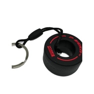 F1 Soft Tyre Keychain