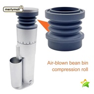 MERLYMALL Bellow Coffee Grinder, Rapid Cleaning Compression Roll Coffee Bellow, Durable Bean Bin Blo