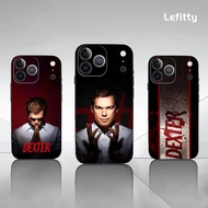 TP-1 TV Show D-DEXTER SERIES Phone Case For IPhone 17 16 15 14 13 12 11 Pro Max Plus Mini Black Fros