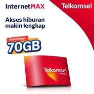 W&amp;N Kartu Perdana Telkomsel - InternetMAX Hingga 70Gb / 30