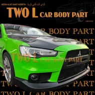 lancer evo 10 evo x HKS front skirt pu bodykit (for pp bumper only)