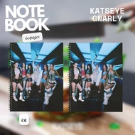 [KATSEYE] NOTEBOOK KATSEYE GNARLY SINGLE 60PAGES