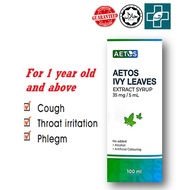 [SAME AS DURO-HERB/PROSPAN] Aetos Ivy Leaves Chesty Cough Syrup 35mg/5ml (100ml)