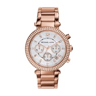 MICHAEL KORS WATCHES Michael Kors MK5491 Parker Chronograph Rose Gold-Tone Stainless Steel Watch