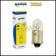 17131 Original Narva T4W BA9s Instrument Panel License Plate Globes (1PC)