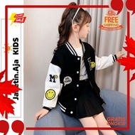 OUTFIT JKT48 NEWEST NEW ERA //Unisex Children's Varsity Baseball Jacket (1 year - 18 years) INITIAL 