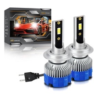 2pcs K7S high brightness 6Side car headlight spotlight H1 H4 H7 H11 9005 9006 LED bulb 2500W high-po