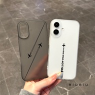 Compatible with iphone 16 Pro Max 15 Casing Creative Letter Design for Small Aircraft 11 12 13 14 Pr