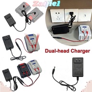 ZAIJIEEE Dual-head Charger, Overload Protection Universal Lithium Battery Charger, 18/21V/24V Lithiu