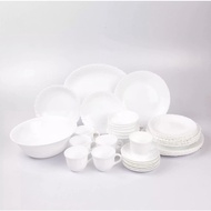 HOT🔥 ARCOPAL 38PCS ROUND DINNER SET-PESTON WHITE