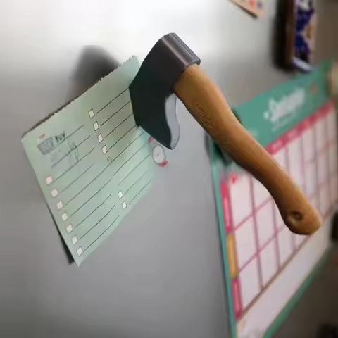 Mini 3D Funny Knife Magnetic Fridge Stickers 3D Fun Axe Fridge Magnet Home Decorations home accessor