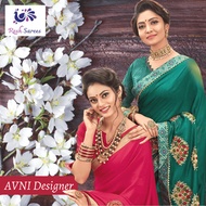 Avni Designer Sarees Collections/ Diwali/ Resh Sarees/Indian Costume/ Deepavali Costume
