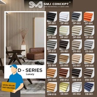 SMJ CONCEPT® D Series Fluted Wall Panel (ALL) | Multiple Colors | For Home & Commercial Design