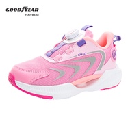 GOODYEAR - 固特異 暗夜先鋒 童鞋 旋轉扣夜光運動鞋 GAKR48413-緩震大底-粉-22~24.5cm