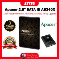 ATSSB APACER SSD AS340X AS350 120GB 240GB 256GB 480GB 512GB 960GB 2.5" SATA SSD III 6Gb/s Solid Stat