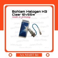 Halogen H3 - 12v - 55w LEZEN Lampu Kereta Lampu LED Kereta Lampu Halogen Kereta