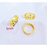 Bangkok Gold Coco Ring 916 Gold Ring Persis Cop 916
