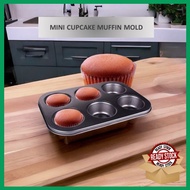 Cupcake Aluminum Mold Non Stick Baking Tray Cake Bakeware Mini Muffin Acuan Kek Cawan TIdak Melekat 